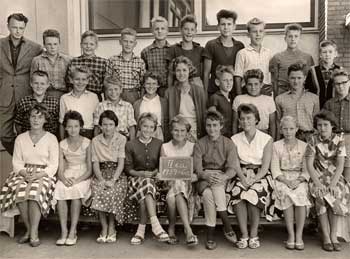 2. mellem på Søndervangsskolen 1959